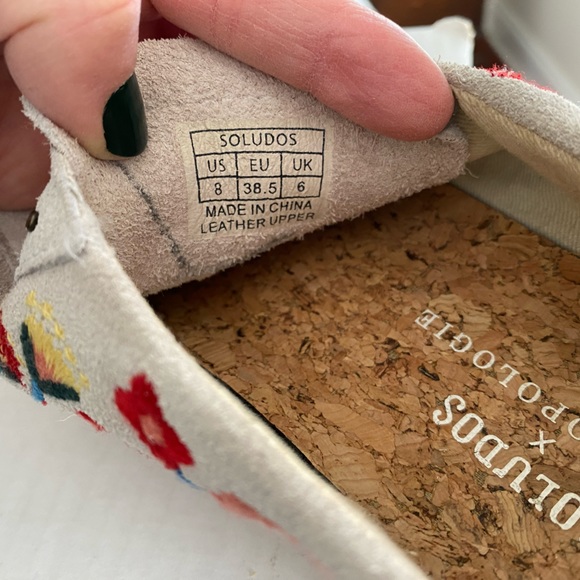 Soludos x Anthropologie embroidered Ibiza sneakers - Picture 5 of 7